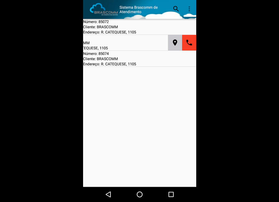 Brascomm Android Application